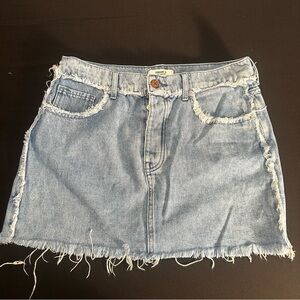 Forever 21 Jean Skirt